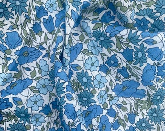Liberty Remnants 200g - Poppy and Daisy Blue