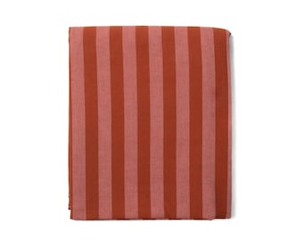 Organic Cotton Tablecloth - Mon Cheri Stripe