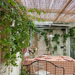 Linen Tablecloth in Marmalade image 6