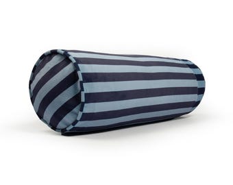 Velvet Bolster Cushion in Louis