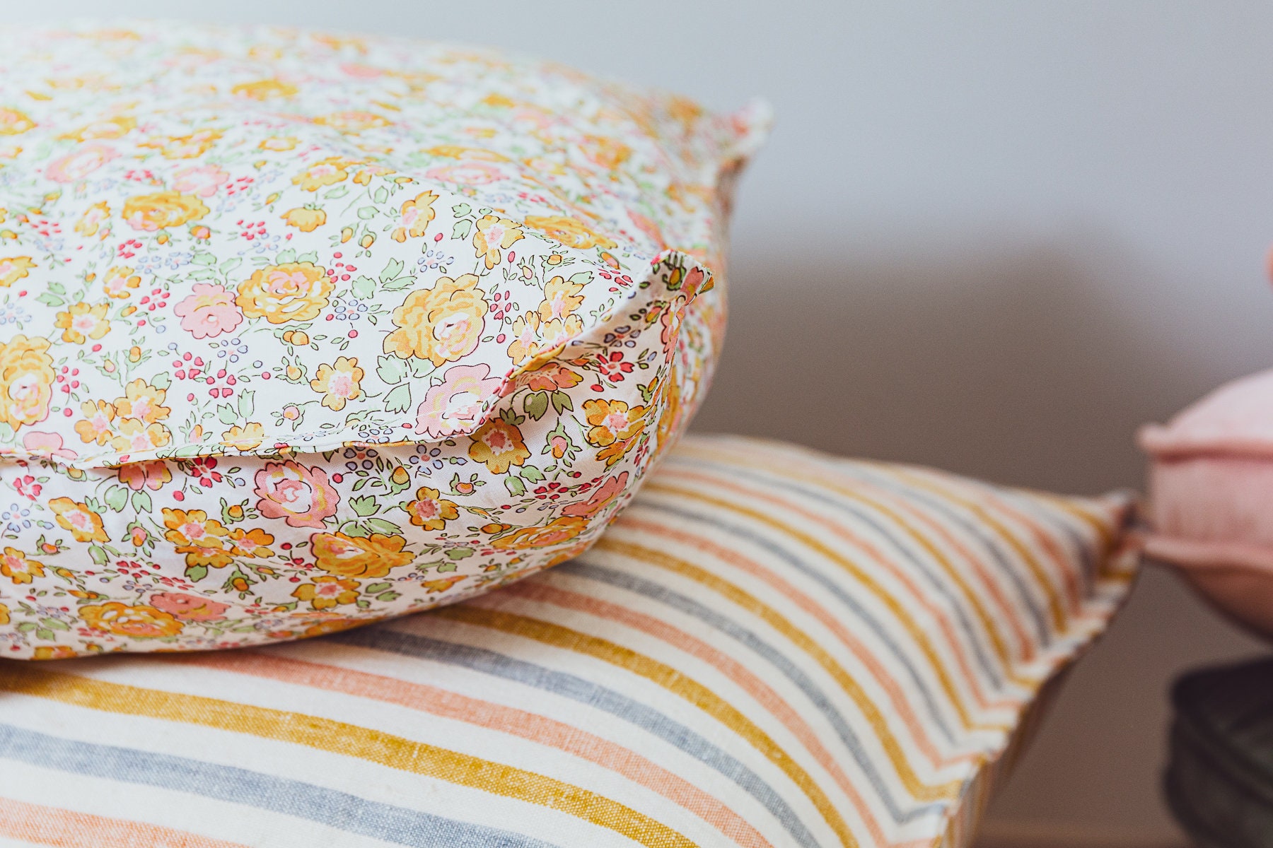 Pillowcase Made With Fabric 'felicite' - Etsy