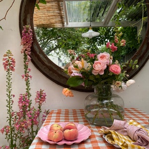 Linen Tablecloth in Marmalade image 7