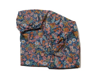 Fitted Sheet made with Liberty Fabric  'Ciara'