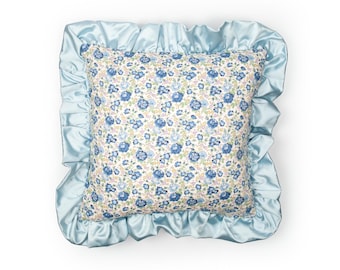 Ruffle Cushion made with Liberty Fabric - 'Felicité'