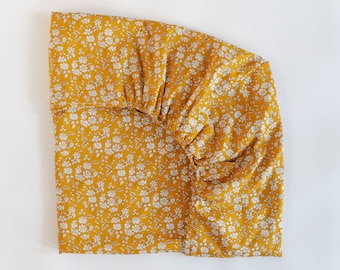 Fitted Sheet made with Liberty Fabric 'Capel'