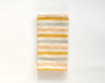 Linen Napkin in Seaside Stripe