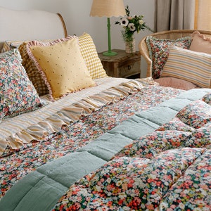Bedding Set made with Liberty Fabric 'Thorpe Green' image 2