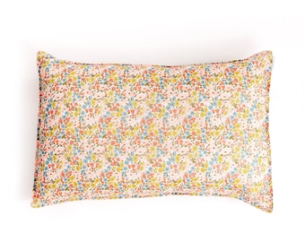 Pillowcase made with Liberty Fabric  'Poppy and Daisy Multi'