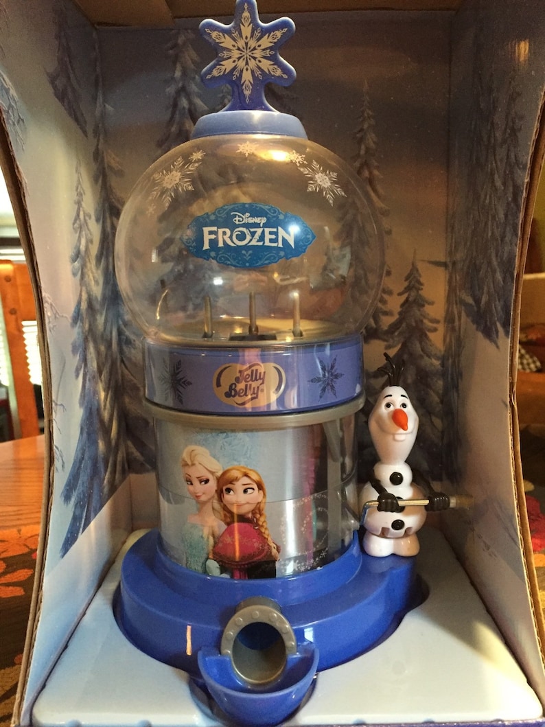 Jelly Belly Disney Frozen Jelly Bean Dispenser Etsy