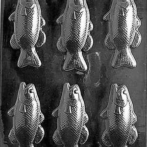 Nautical BASS FISH BARS Dim 3-3/4 x 1-1/2 - 1 oz Weight: 1 oz Item No. N053