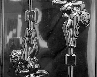 Adult Chorus Girl Lolly weight .8 oz. Dim. 5 x 2 1/2 x 3/8  X001