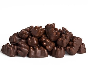 1 lb. Dark. Chocolate Gummie Bears
