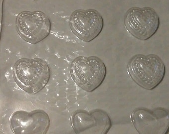 Valentines Day Bite Size Heart Chocolate Mold