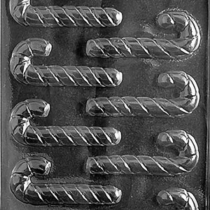 Christmas SMALL CANDY CANES Dim 3 7/8X1 1/2X1/4 Weight: .36 Item No. C442