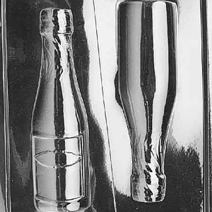 Food/Drink Large Champagne Bottle Dim 7 1/2&quot;&quot; TALL 2&quot;&quot; DIA Weight: 8.6 Item No. AO042