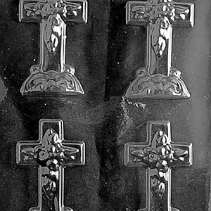 Religião Pequena Cruz com Base Dim 3 3/4 X 2 1/8 Peso: 1 Item No. R024