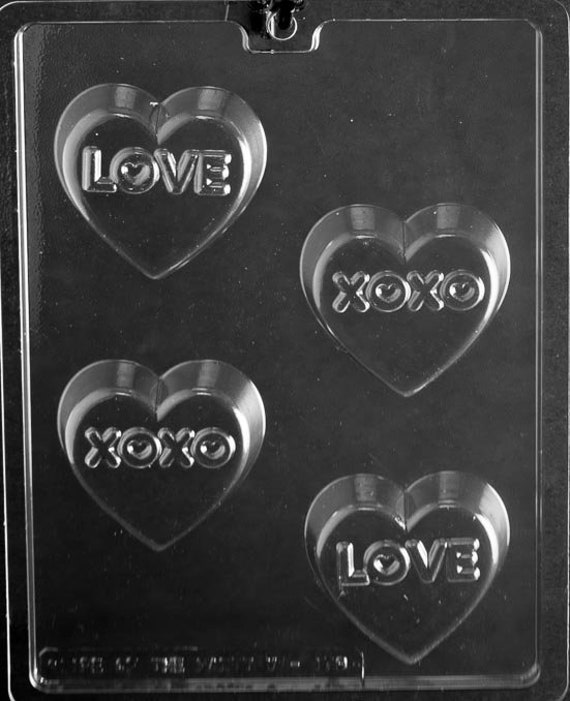 Custom chocolate mold - personalized custom logo silicone mold - valentine  day gift, wedding gift, anniversary gift