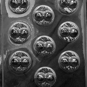 Ausgewachsene Meisen auf einer Ritzform 1-7/8" rund x 15/8" tief XX523