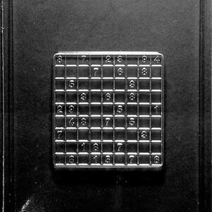 Game SUDOKO BOARD Dim 4 1/4 X 4 1/4 X 3/8 Weight: 4.8 Item No. M217
