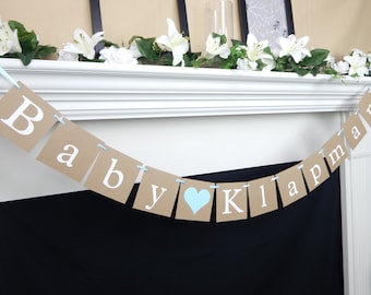 personalized baby shower banners boy
