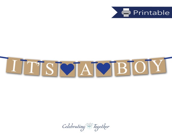 baby boy banner ideas