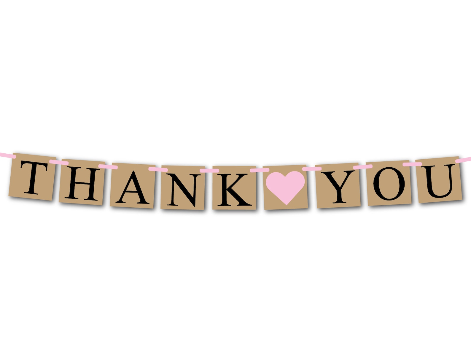 Printable Thank You Banner Printable Thank You Banner