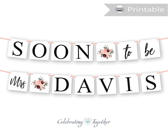 Name Change Kit - Print at Home - Digital Download – Miss To Mrs® Shop