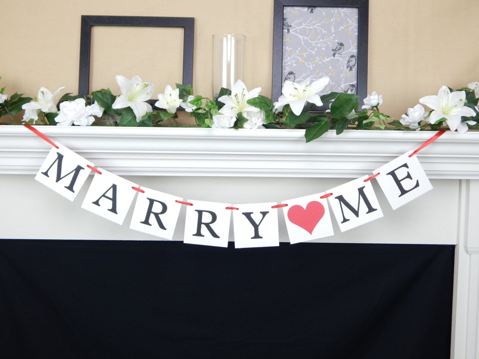 Will You Marry Me Banner Marriage Proposal Sign Surprise - Etsy