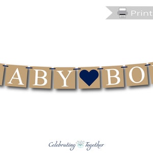 baby boy banner ideas