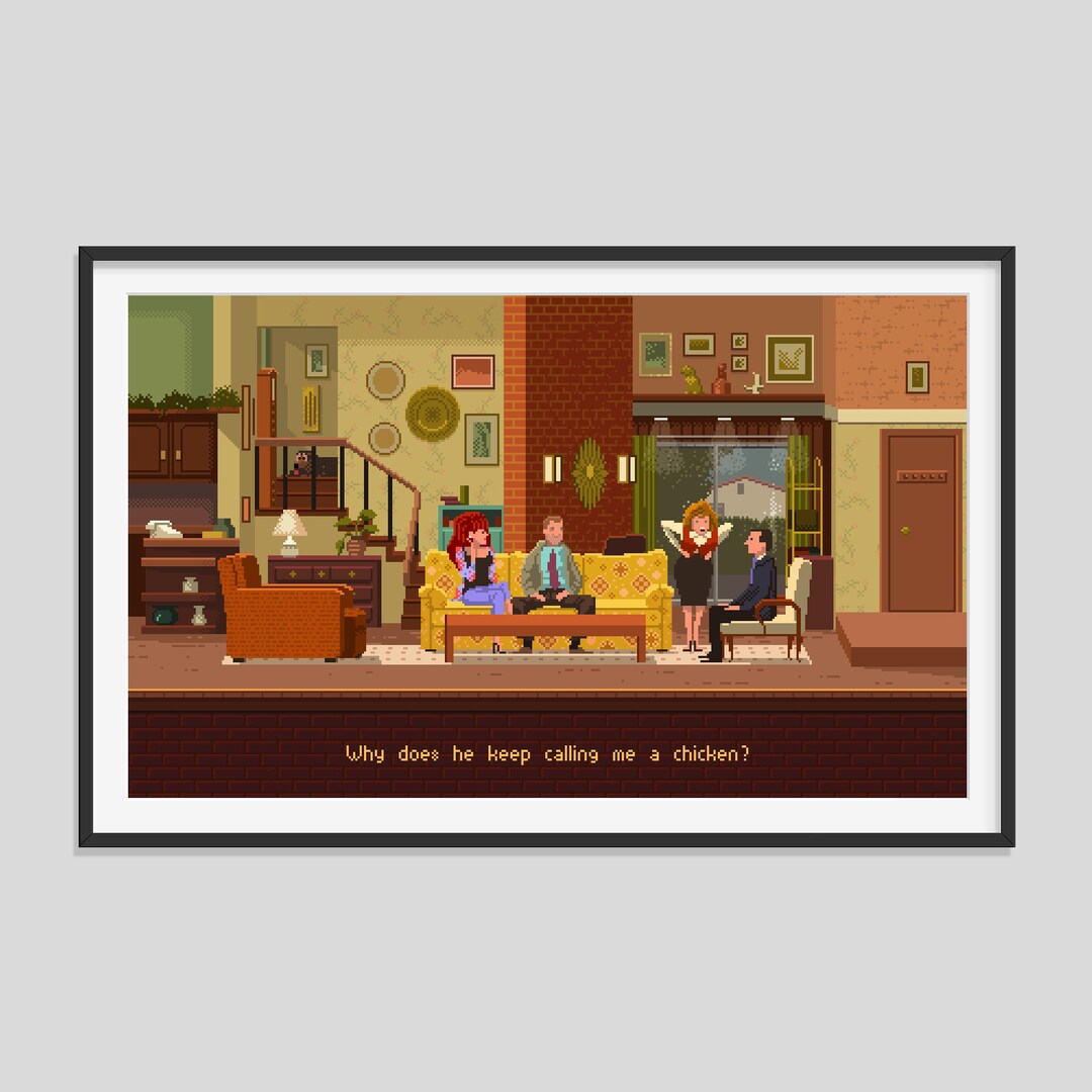 Married With Children Large Poster - Etsy