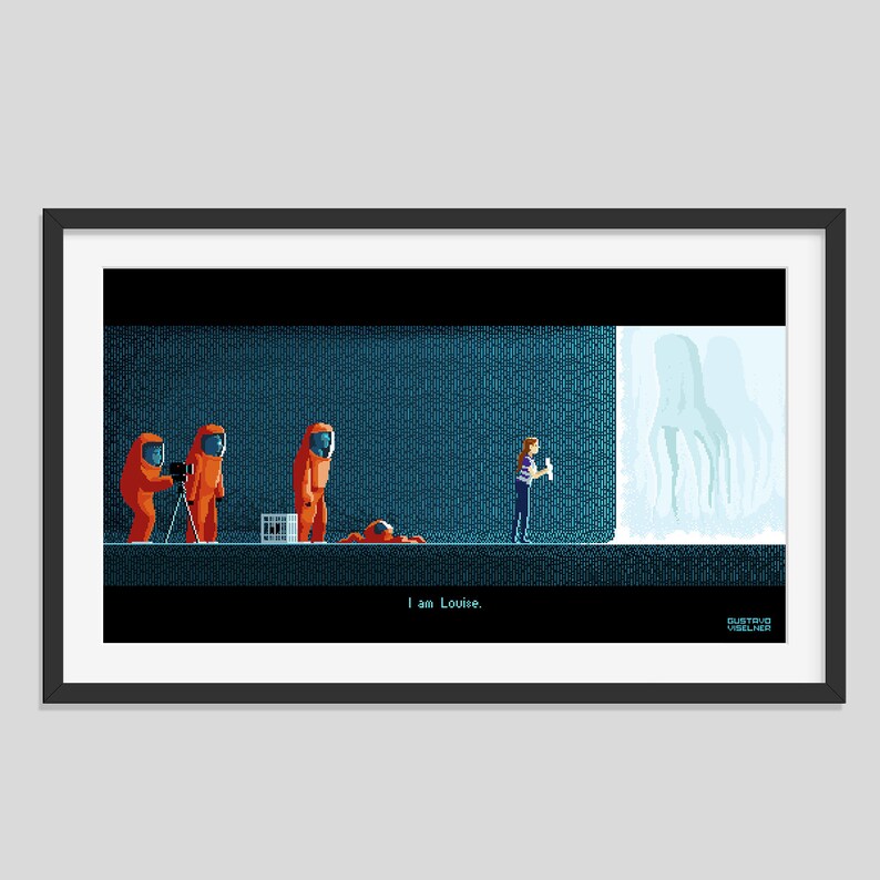 Pixel Art Arrival Poster image 1