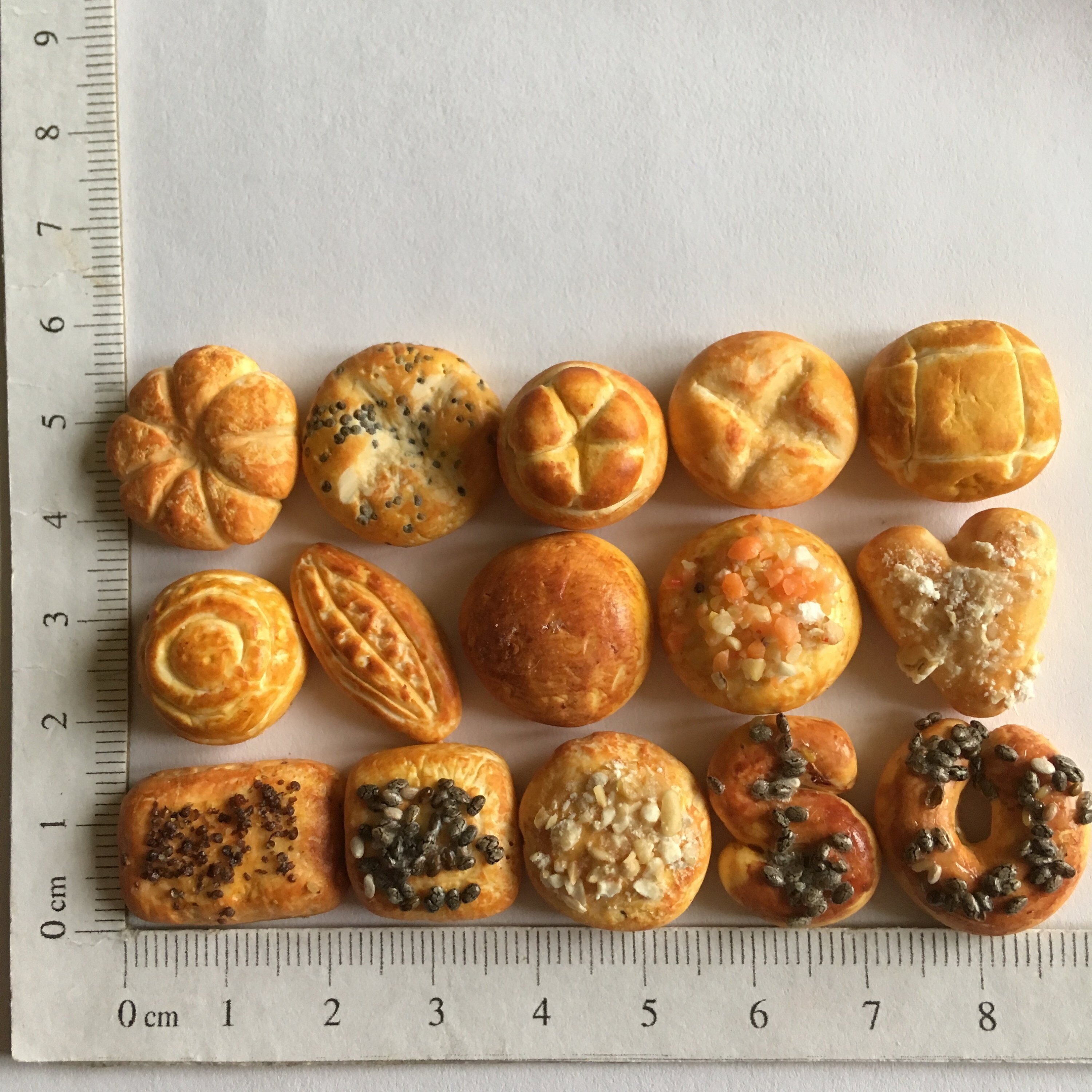 Dollhouse Miniature BREAD B Handmade Etsy