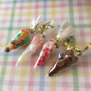 Dollhouse Miniature SWEET CONES B - Handmade