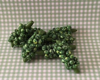 Dollhouse Miniature STALK of BRUSSEL SPROUTS - Handmade -