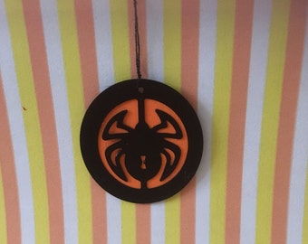 Dollhouse Miniature Halloween HANGING SPIDER DECORATION