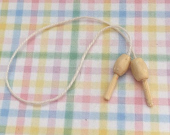 Dollhouse Miniature SKIPPING ROPE - Handmade