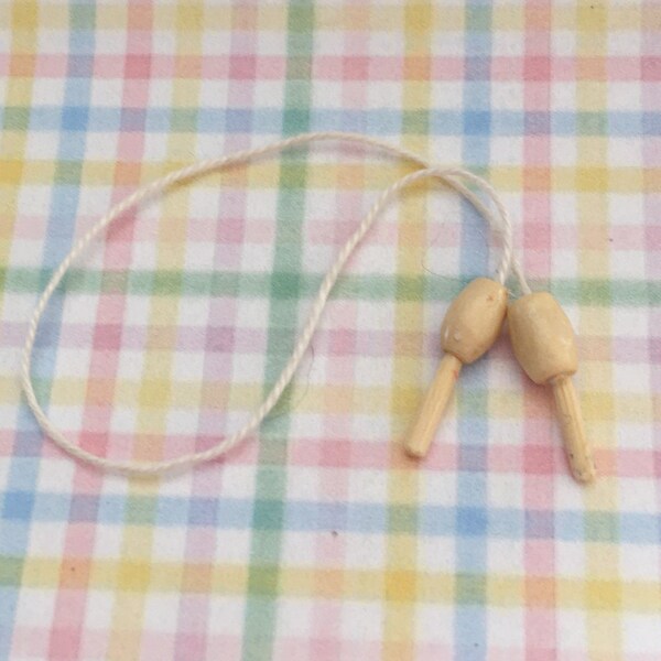 Dollhouse Miniature SKIPPING ROPE - Handmade