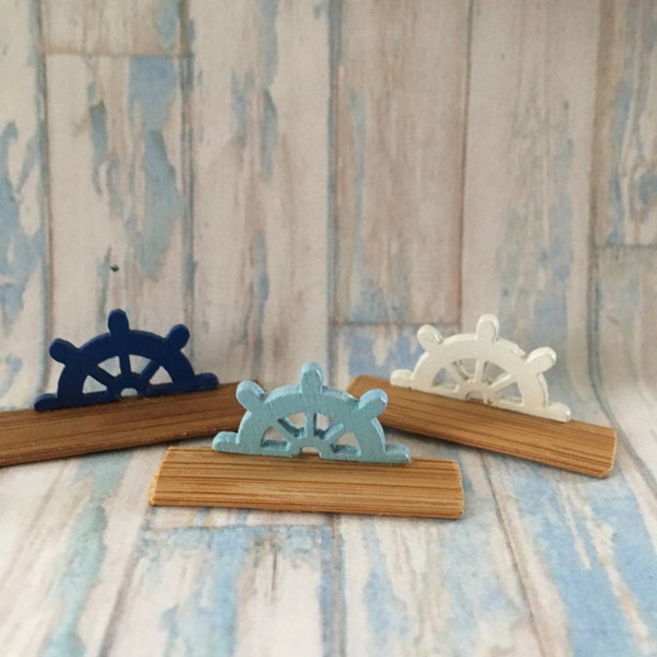 Dollhouse Miniature NAUTICAL SHELF