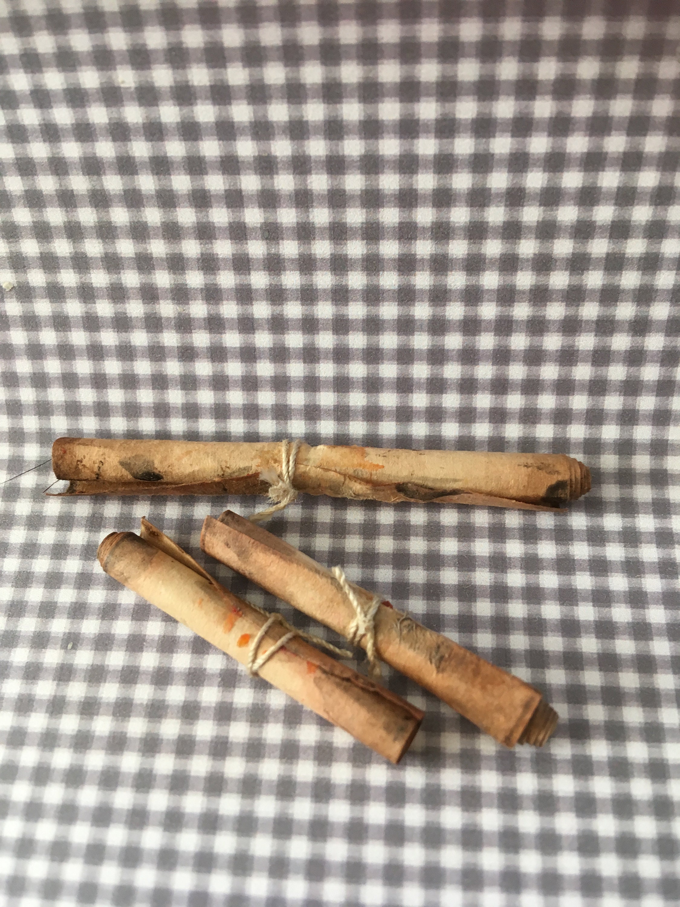 Dollhouse Miniature HALLOWEEN SCROLLS Handmade - Etsy UK