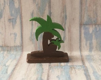 Dollhouse Miniature PALM TREE DECOR - Handmade