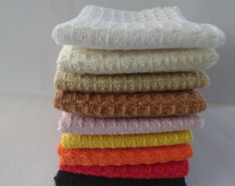 Dollhouse Miniature WAFFLE THROW (MULTI)