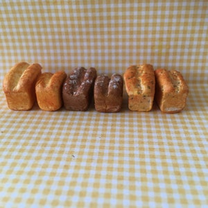 Dollhouse Miniature LOAVES Handmade image 3