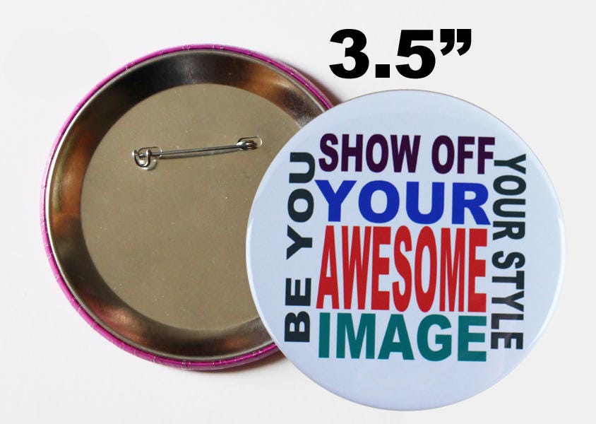 UPDATE: (SEE DETAILS) 3.5" Photo buttons,large photo pin,bride t…