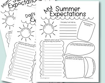 Ultiem zomerverwachtingspakket voor ouders en kinderen: vlotte en leuke zomerplanning voor het hele gezin! Zomerideeën voor kinderen. Zomerorganisatie.