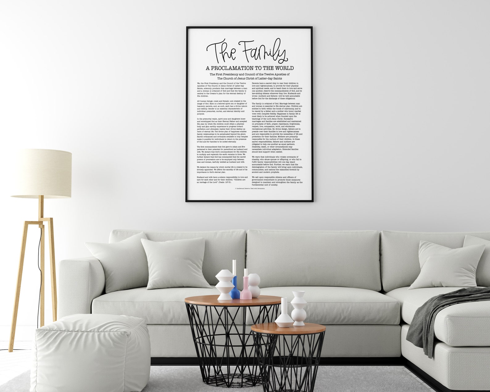 The Family A Proclamation to the World the Family Proclamation ...