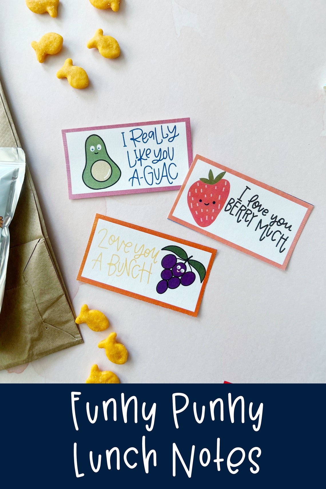 20 Fun Food Pun Lunch Box Notes! Cute Lunch Notes for Kids, Slip Into ...