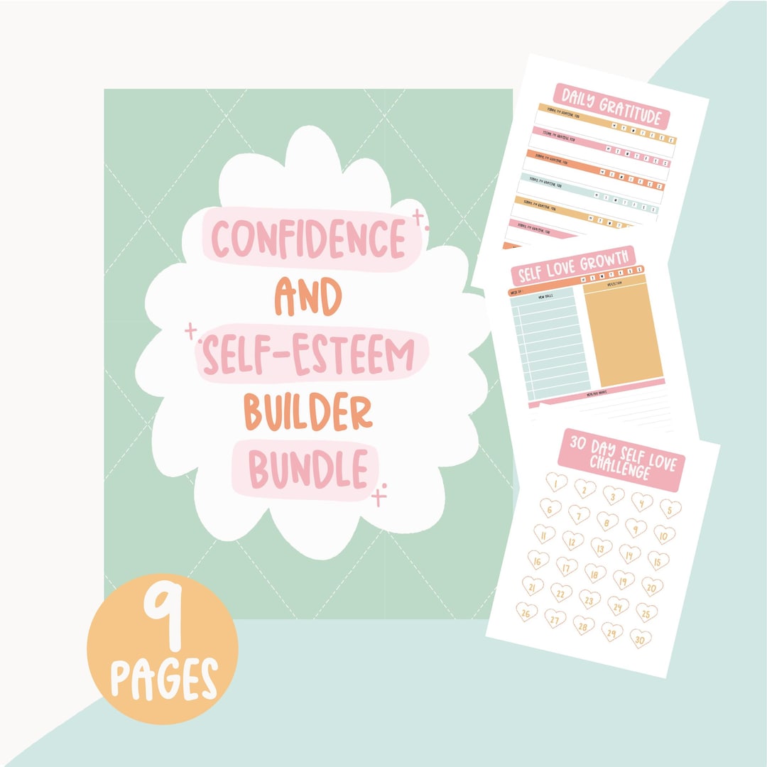 Confidence & Self-esteem Worksheets for Kids | Printable Gratitude ...