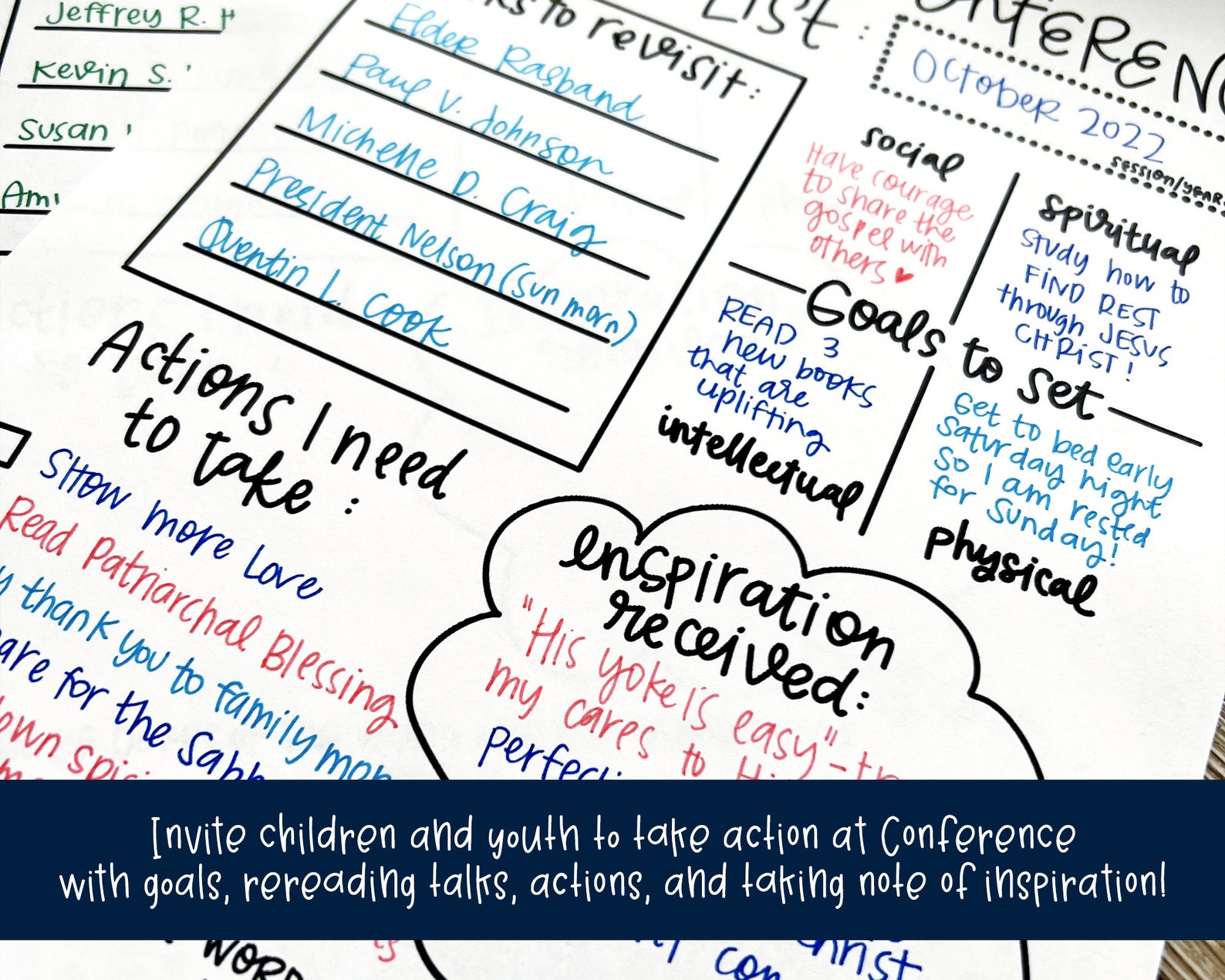 General Conference Action List - Note Taking for General Conference for ...