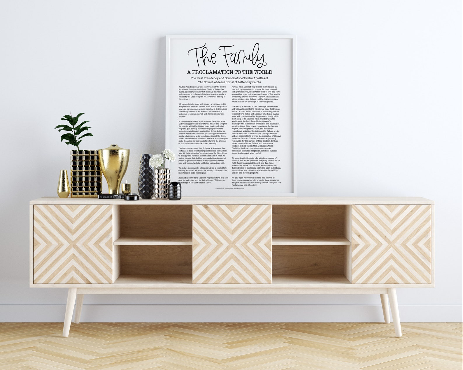 The Family A Proclamation to the World the Family Proclamation ...