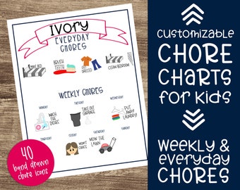 Chore Charts Printables